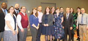 Adams Fellows at the 2019 end of year banquet