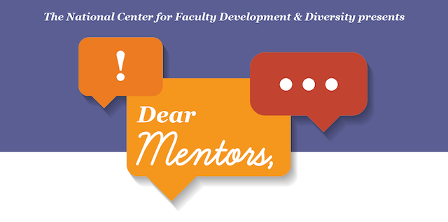 NCFDD graphic for the Dear Mentors publication